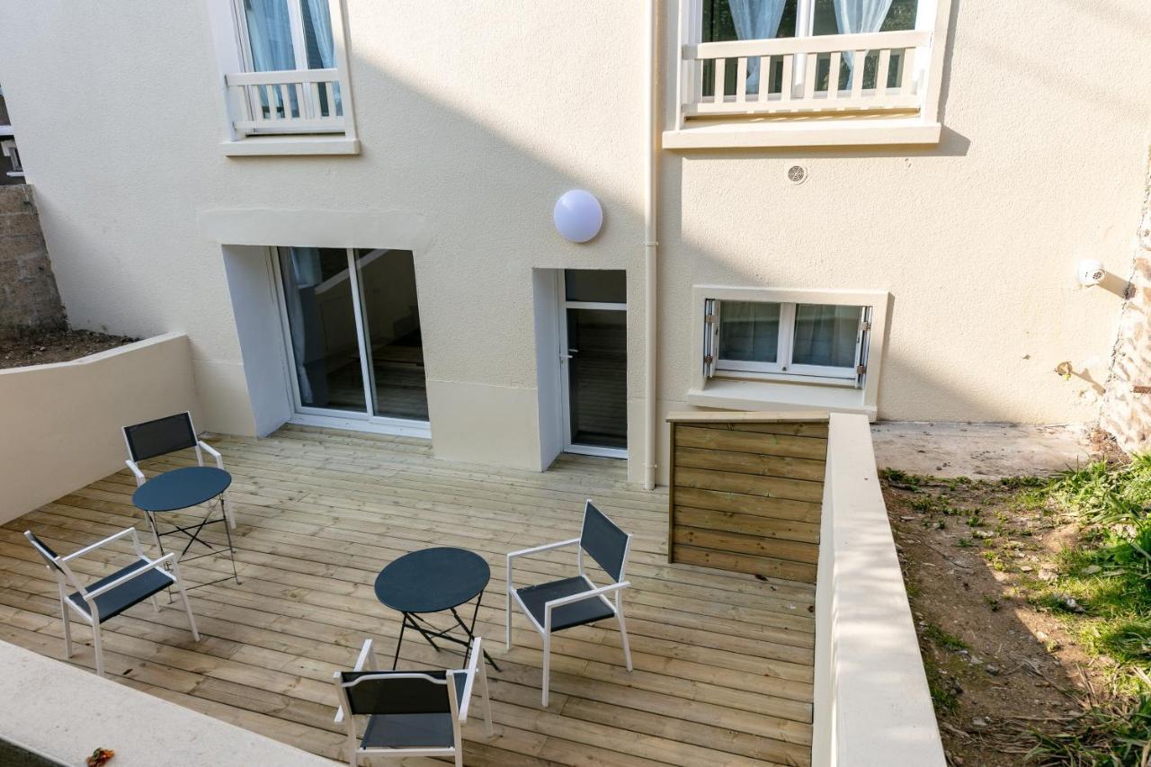 Le Belem : Chambre Spacieuse Avec Sdb Privative, Cuisine Et Salon Partages, Terrasse, Proche Facs Et Centre Brest Exteriör bild